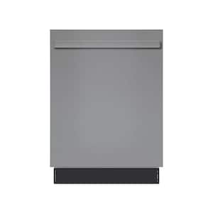 24 in. Stainless Steel Top Control Smart Dishwasher Electro-Mechanical 120-volt with Stainless Steel Tub