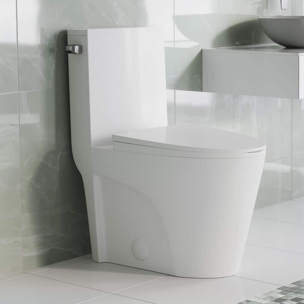 Swiss Madison St. Tropez 1-Piece 1.28 GPF Single Flush Elongated