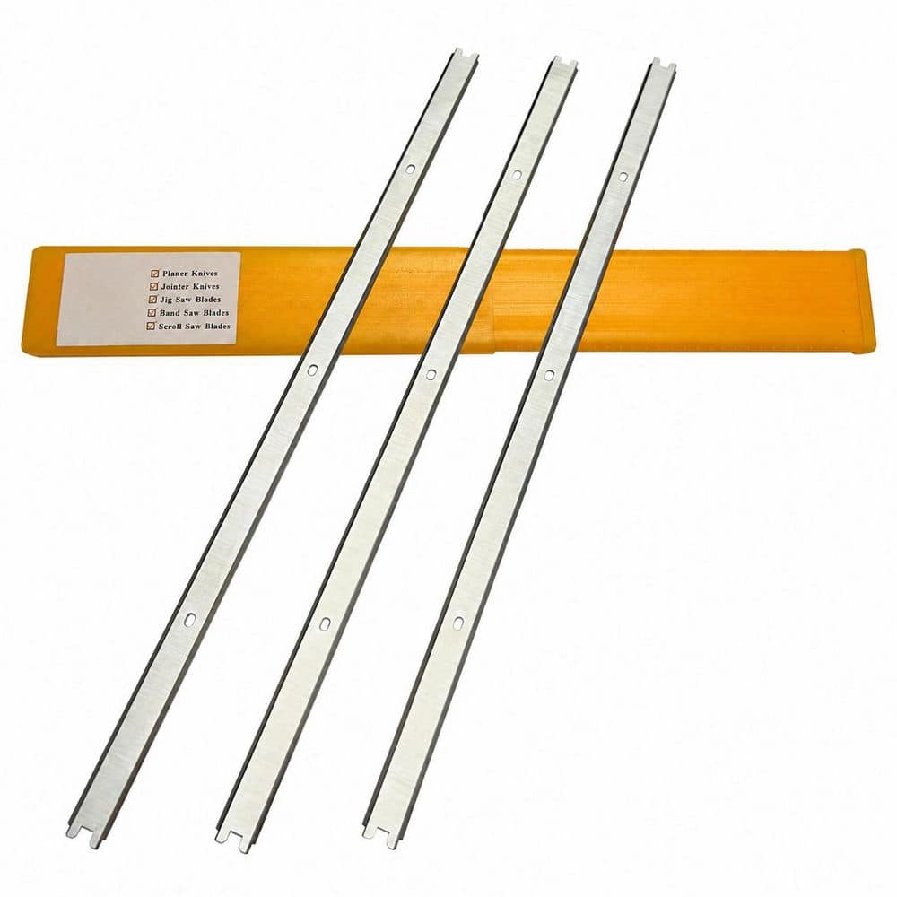 13 Inch High Speed Steel Planer Blades with Double Edges for Ridgid R4331 R4330 Planer for AC20502 3-Pack price history on PriceWatchPro