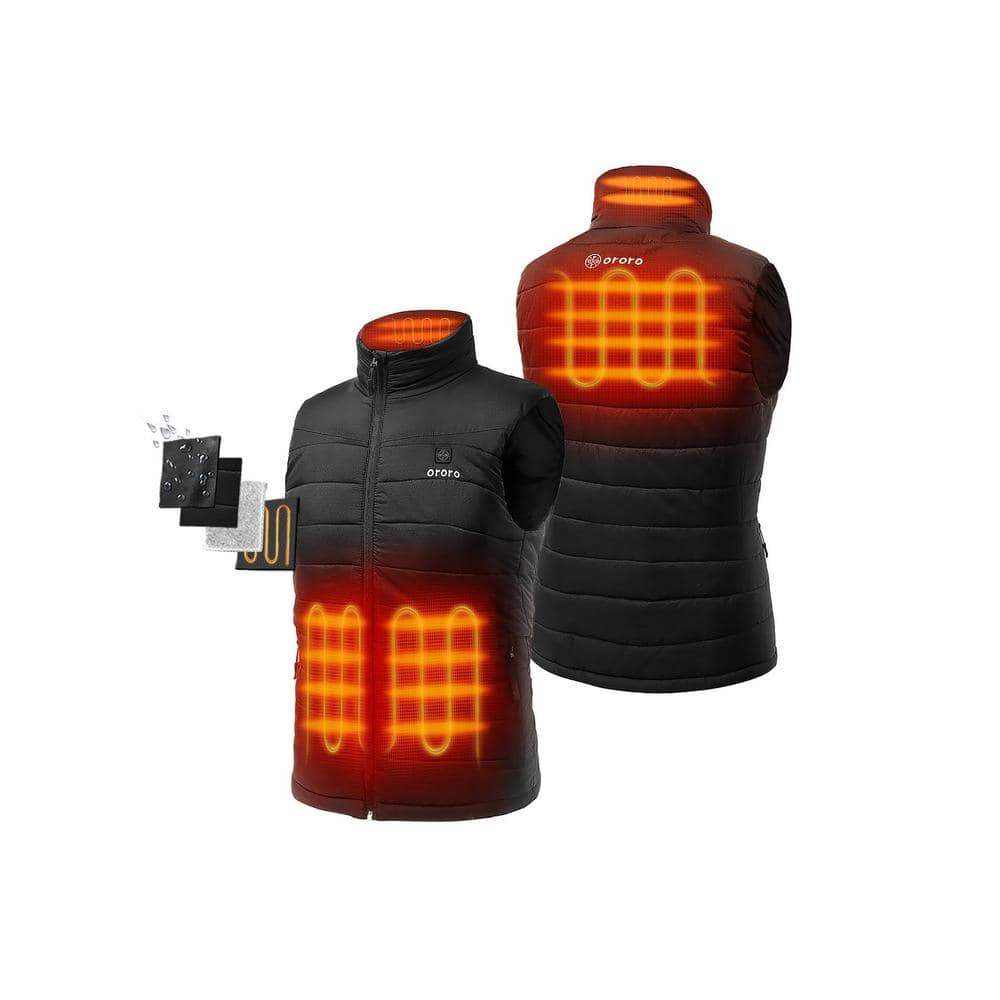 Dr.Prepare Unisex Heated Vest - 6 Heating Zones & Plus Size