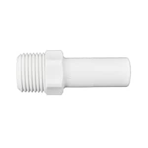 1/2 in. x 3/8 in. Push-to-Connect Stem Adapter Fitting (10-Pack)