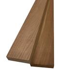 1 in. x 3 in. x 8 ft. Cherry S4S Board (4-Pack)