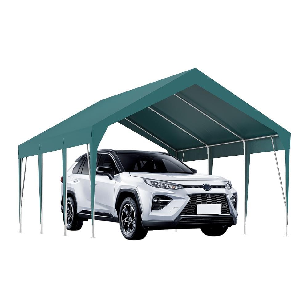 Heavy Duty Portable Carport Canopy – Waterproof & UV Resistant for Cars, Boats, RVs, Storage, 10x20FT price history on PriceWatchPro