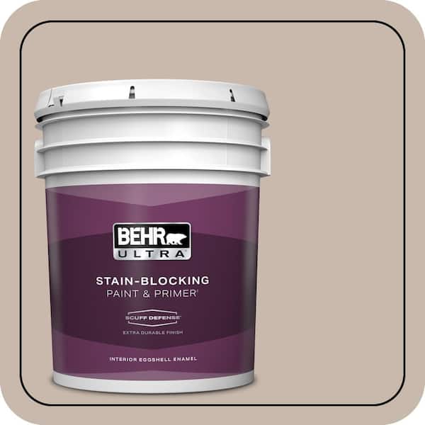BEHR ULTRA 5 gal. #N230-3 Armadillo Extra Durable Eggshell Enamel Interior Paint & Primer