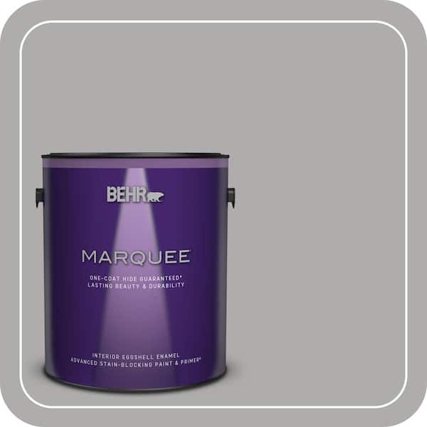 BEHR MARQUEE 1 gal. Home Decorators Collection #HDC-NT-27A Soft Pebble One-Coat Hide Eggshell Enamel Interior Paint & Primer