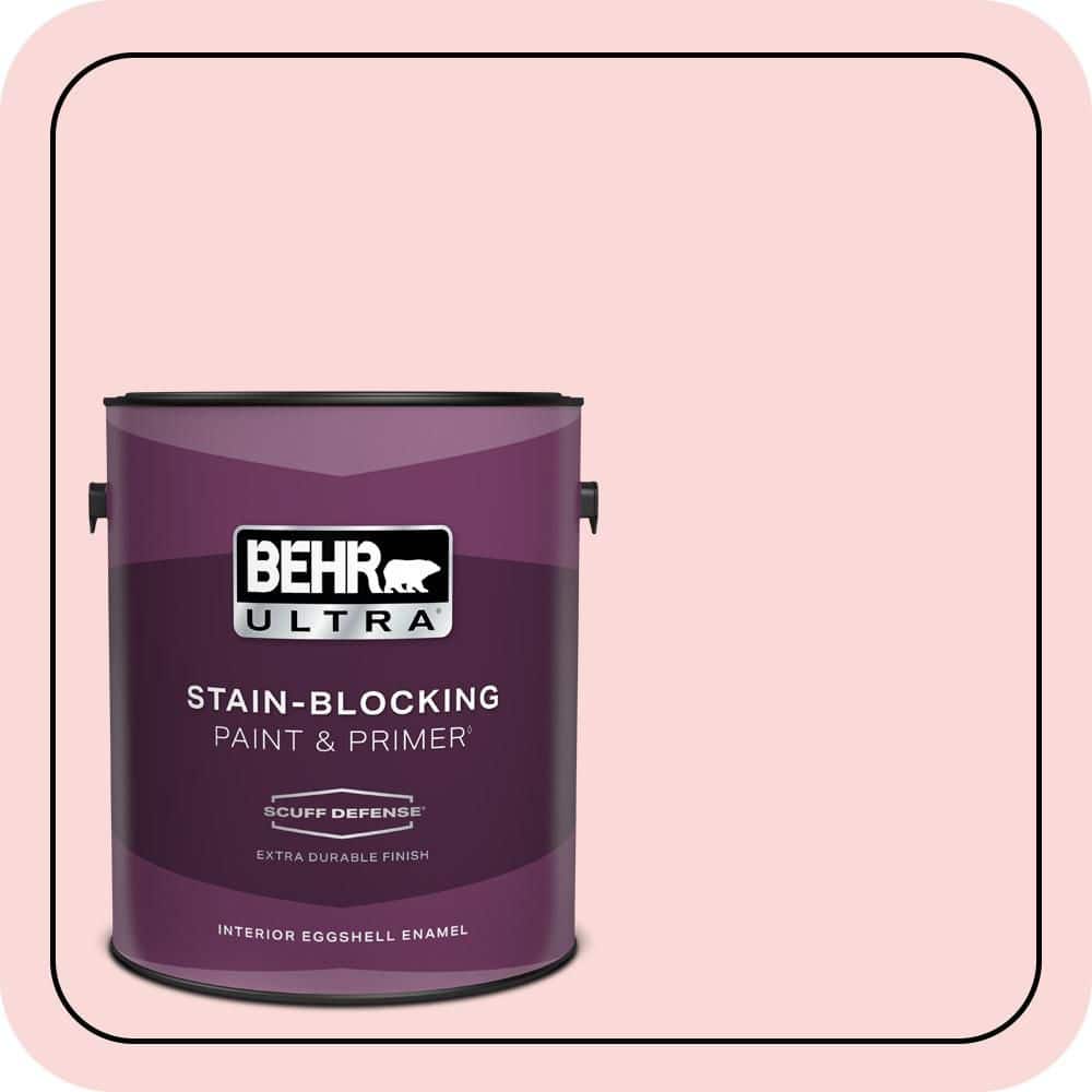 1 gal. #140A-2 Coy Pink Extra Durable Eggshell Enamel Interior Paint & Primer price history on PriceWatchPro