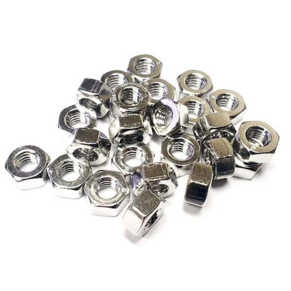 1 in. 18-8 Stainless Steel Hex Nut Treated with NL-19 (1-Pack)