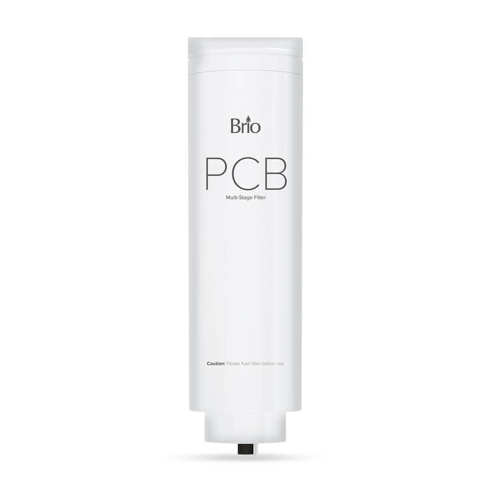 Brio White Carbon Block 3-Stage Water Filter Replacement