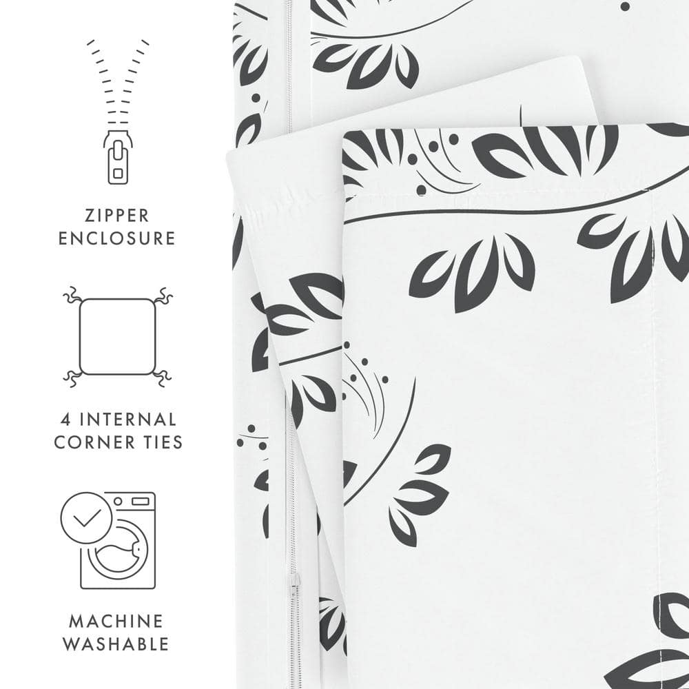 Simply Soft™ Farmhouse / Country Floral Duvet Cover Set