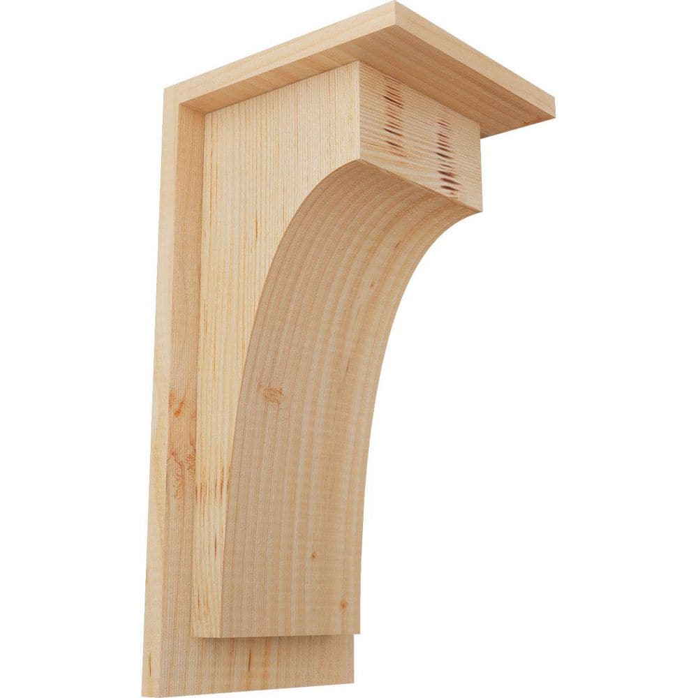 7-1/2 in. x 8 in. x 16 in. Douglas Fir Huntington Smooth Corbel with Backplate price history on PriceWatchPro