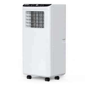 8000 BTU Portable Air Conditioner 3-in-1 AC Cool Dehumidifier Fan Multifunctional LED Interface and Top Control Panel