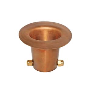 Pure Copper Gutter Adapter for Rain Chain Installation (Large Size Gutter)