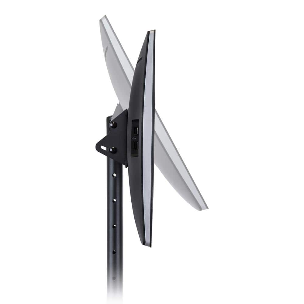 Adjustable Black Portable TV Stand for 13-42 Inch Screens