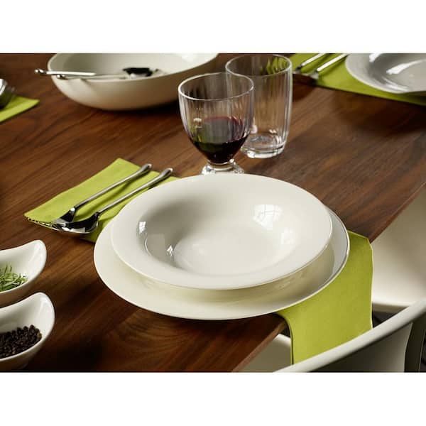 Villeroy & Boch 18-Piece New Cottage White Porcelain Dinnerware