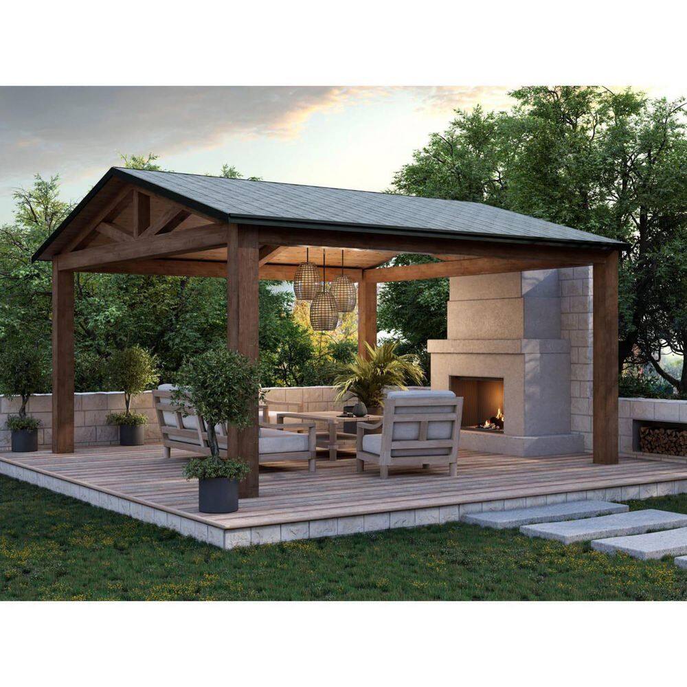 Pawley Matte Black Rattan Outdoor Pendant Light with Etched Glass