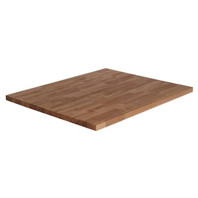 Unfinished Birch 6.17 ft. L x 39 in. D x 1.5 in. T Butcher Block Island Countertop