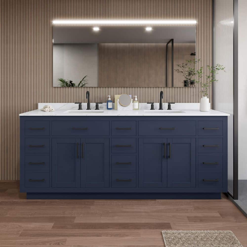 Wyndham Collection Beckett TK 84 in. W x 22 in. D x 35 in. H