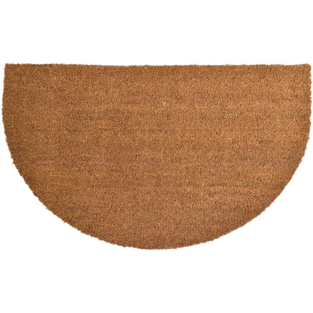 Half Round Door Scraper Natural 18 in. x 30 in. Recycled Rubber Baking Door Mat price history on PriceWatchPro