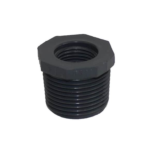 DURA 1 in. x 1/2 in. Sch. 80 PVC Red Bushing