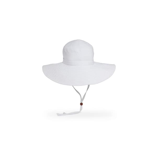 Sunday Afternoons Women's One Size Fits All White Beach Polyester Braided Hat