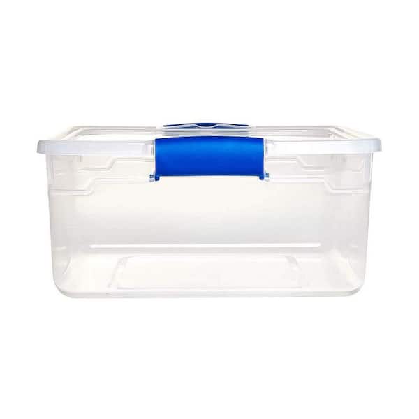 Round Clear Plastic Container with Lid - 4-1/16″ x 4-3/4″ - 282C