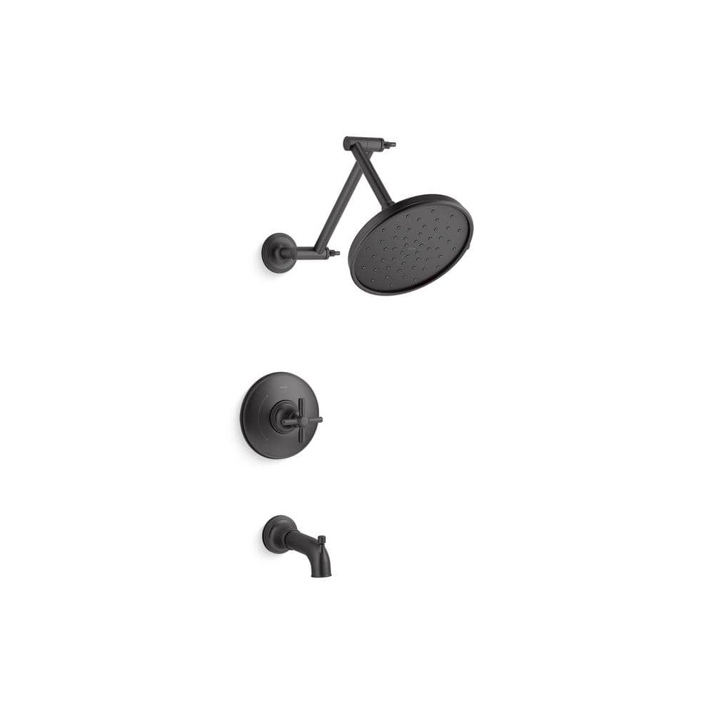 KOHLER Paces Single Handle 3-Spray Tub and Shower Faucet 1.75 GPM