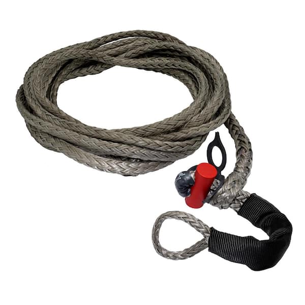 Lockjaw Synthetic Winch Line w/ Integrated Shackle 1/2 Dia. x 25'L 20-0500025