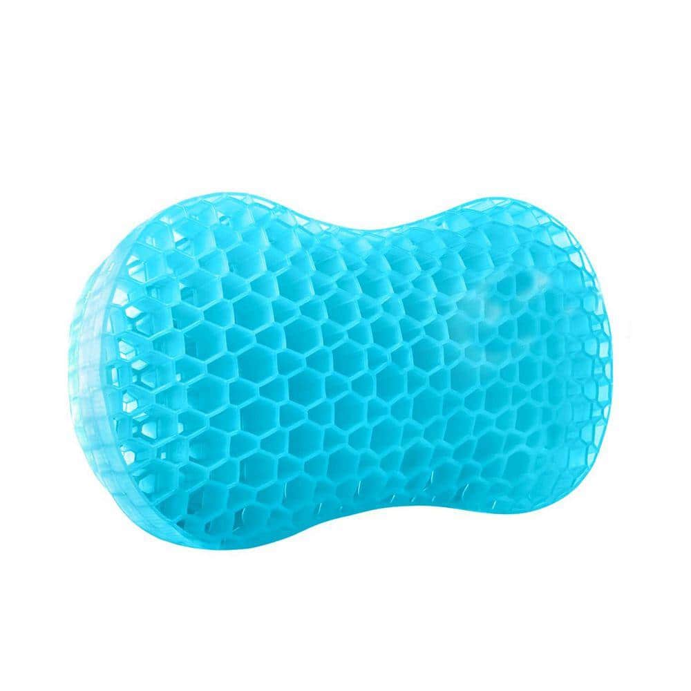 N/A 1-Pack Gel Lumbar Bath Pillow with Suction Cups for Underwater