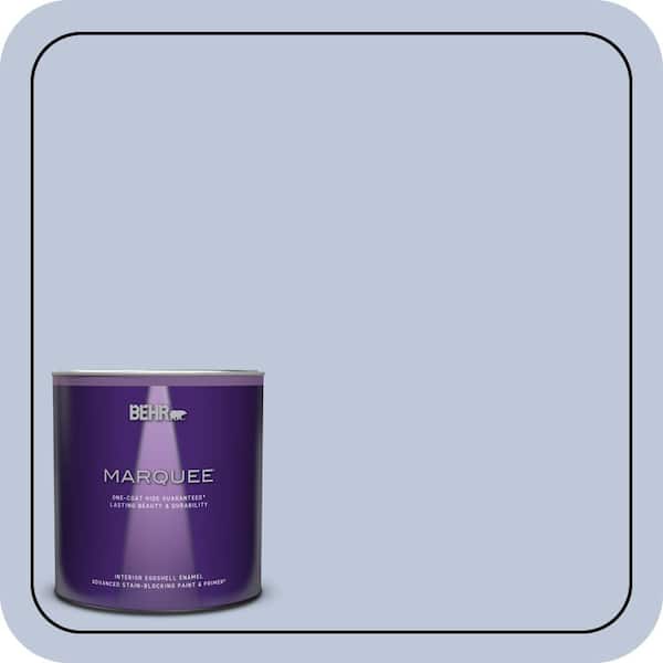 BEHR MARQUEE 1 qt. #MQ3-62 Dancing Mist One-Coat Hide Eggshell Enamel Interior Paint & Primer