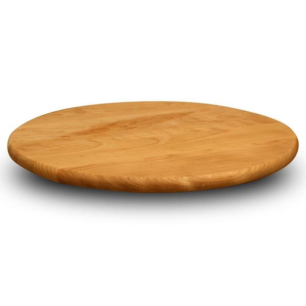 Rotating Board Lazy Susan Round Circular Wooden Swivel Serving Pizza Cake 25 cm 