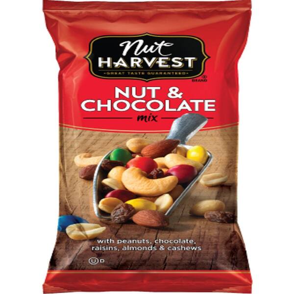 Nut Harvest 2.25 oz. Nut and Chocolate Mix