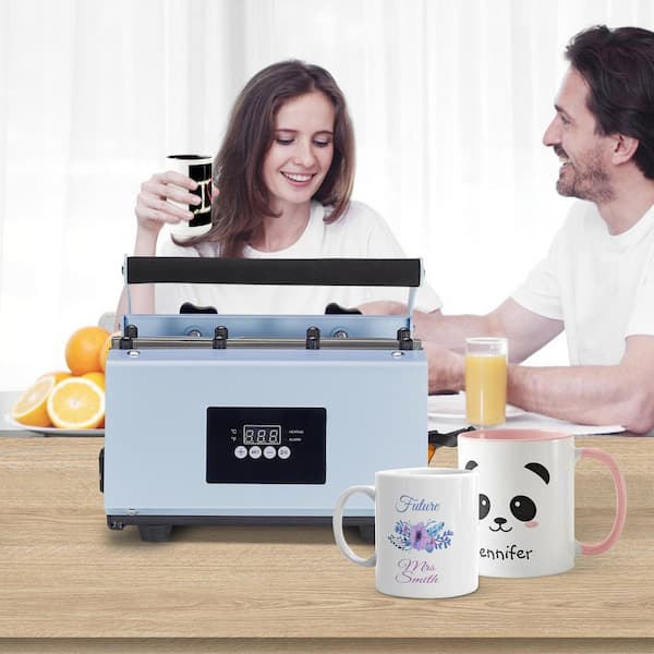Mug & Tumbler Heat Press Machine – 11-30oz Capacity, Sublimation Printing, 110V, Digital Display – IMeshbean