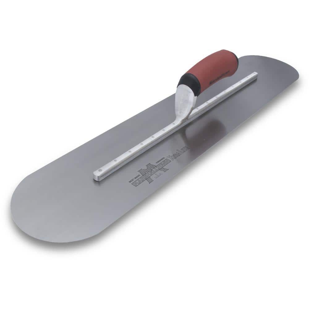24 in. x 4 in. Finishing Trl-Fully Rounded Curved Durasoft Handle Trowel price history on PriceWatchPro