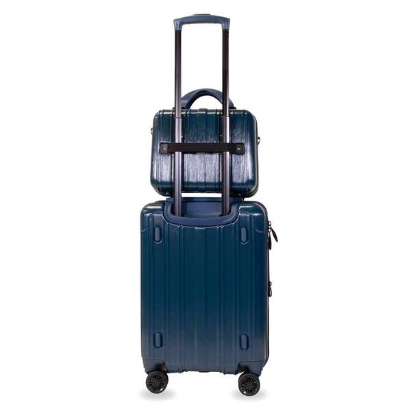 American Green Travel Melrose S 2-Piece Navy Carry-On Weekender