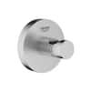 Grohe Essentials Single Robe Hook In Brushed Nickel 40364en1 - The Home 