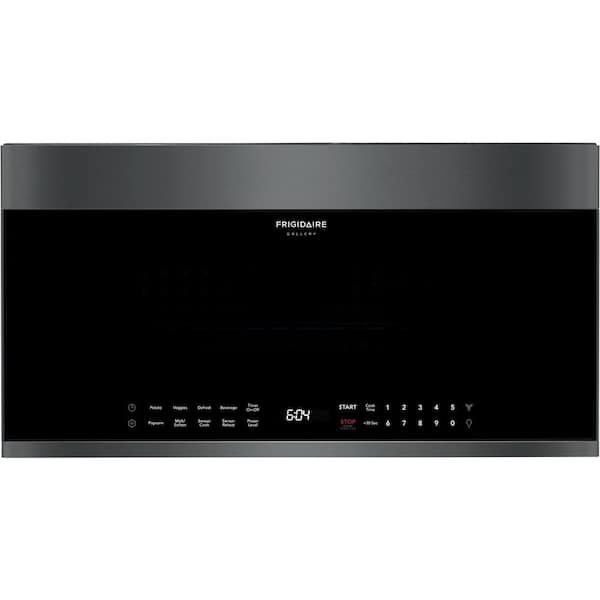 Frigidaire - Gallery 30 in. 1.9 cu. ft. OTR Microwave in Black Stainless Steel