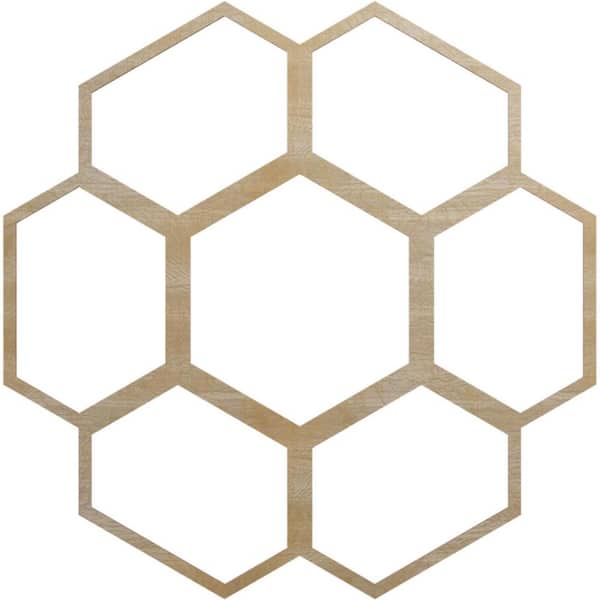 Ekena Millwork 0.25 in. x 40 in. x 40 in. Wood Medallion Moulding
