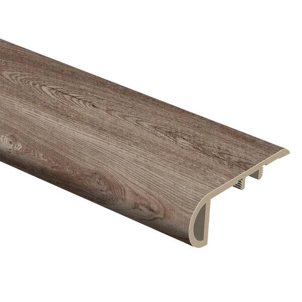 Zamma Welcoming Oak 3/4 in. Thick x 2-1/8 in. Wide x 94 in. Length Vinyl Stair Nose Molding