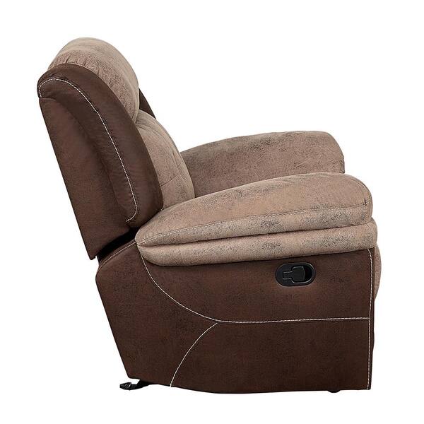 Brown Hanging Recliner Neck Head Pillow, Counterbalanced With 2 Weighted  Pellet Bagsworks Best FABRIC RECLINER 
