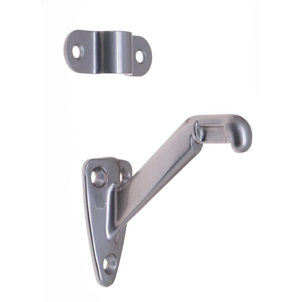 3-1/4 in. Solid Brass Hand Rail Bracket in Satin Nickel price history on PriceWatchPro