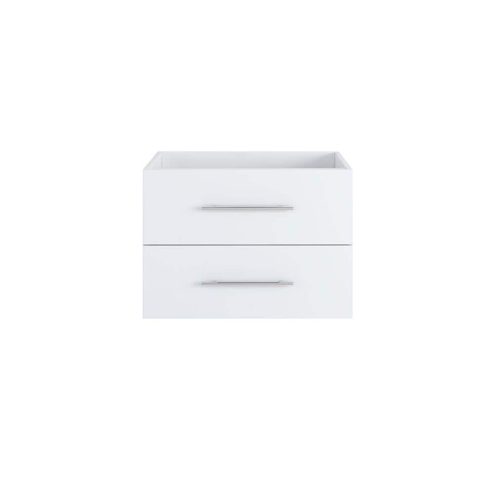 Napa 30 in. W x 20 in. D x 21 in. H Single Sink Bath Vanity Cabinet without Top in Glossy White, Wall Mounted price history on PriceWatchPro