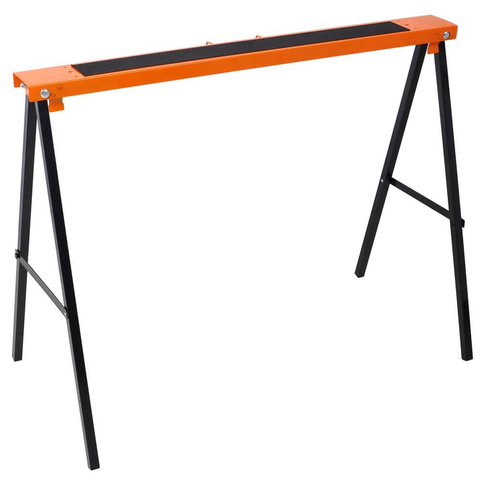 2-Piece Saw Horses, Folding Portable Work Horse, Convenient Handle in Orange and Black price history on PriceWatchPro