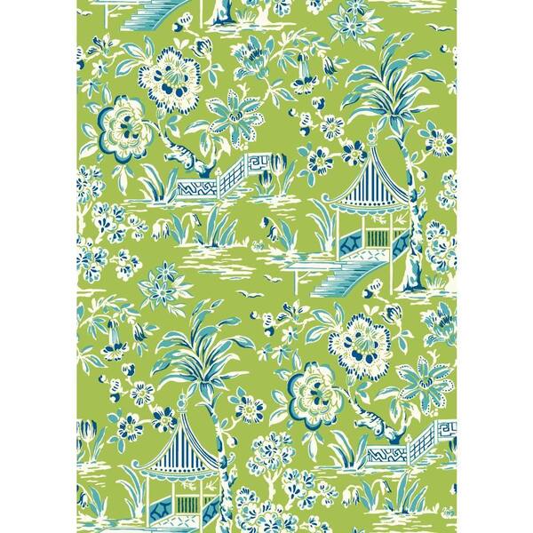 York Wallcoverings Tropics Tahiti Scenic Wallpaper