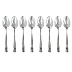 Bellasera Silver 18/10 Stainless Steel Espresso Spoon Set, Set of 8