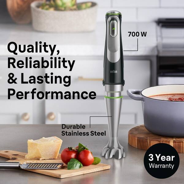 Braun MultiQuick 9 SmartSpeed Stainless Steel Immersion
