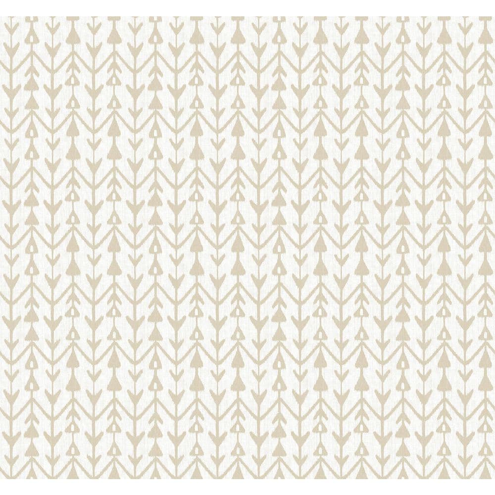 Martigue Stripe Ochre Yellow Wallpaper
