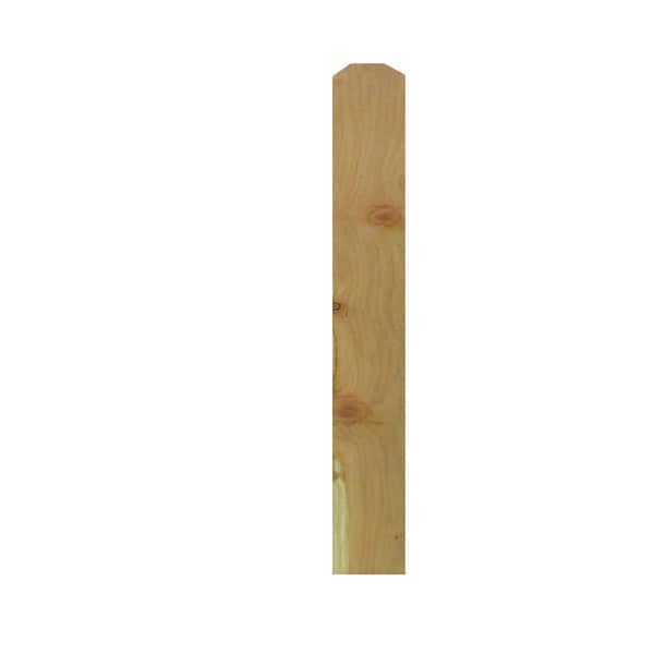 5/8 in. x 5-1/2 in. x 6 ft. Western Red Cedar Dog-Ear Fence Picket