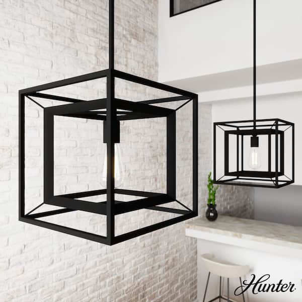 Hunter Doherty 1-Light Natural Iron Island Pendant Light