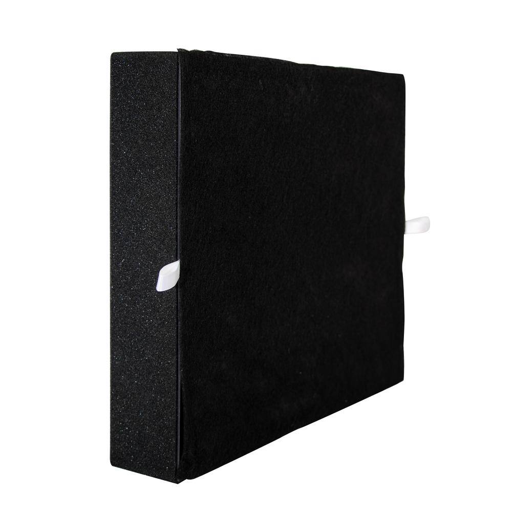 Compact Black and White HEPA Air Purifier Filter