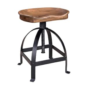 30 in. Manna Brown Adjustable Stool